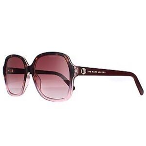 Marc Jacobs Oversized Black Glasses with Yellow Case